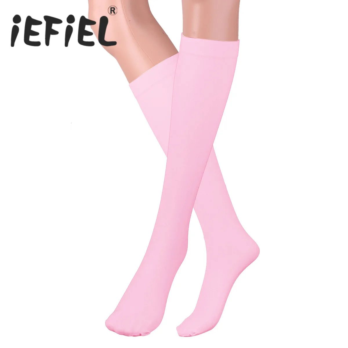 Носки iEFiEL мужские/женские ультратонкие эластичные гладкие деловые нейлоновые