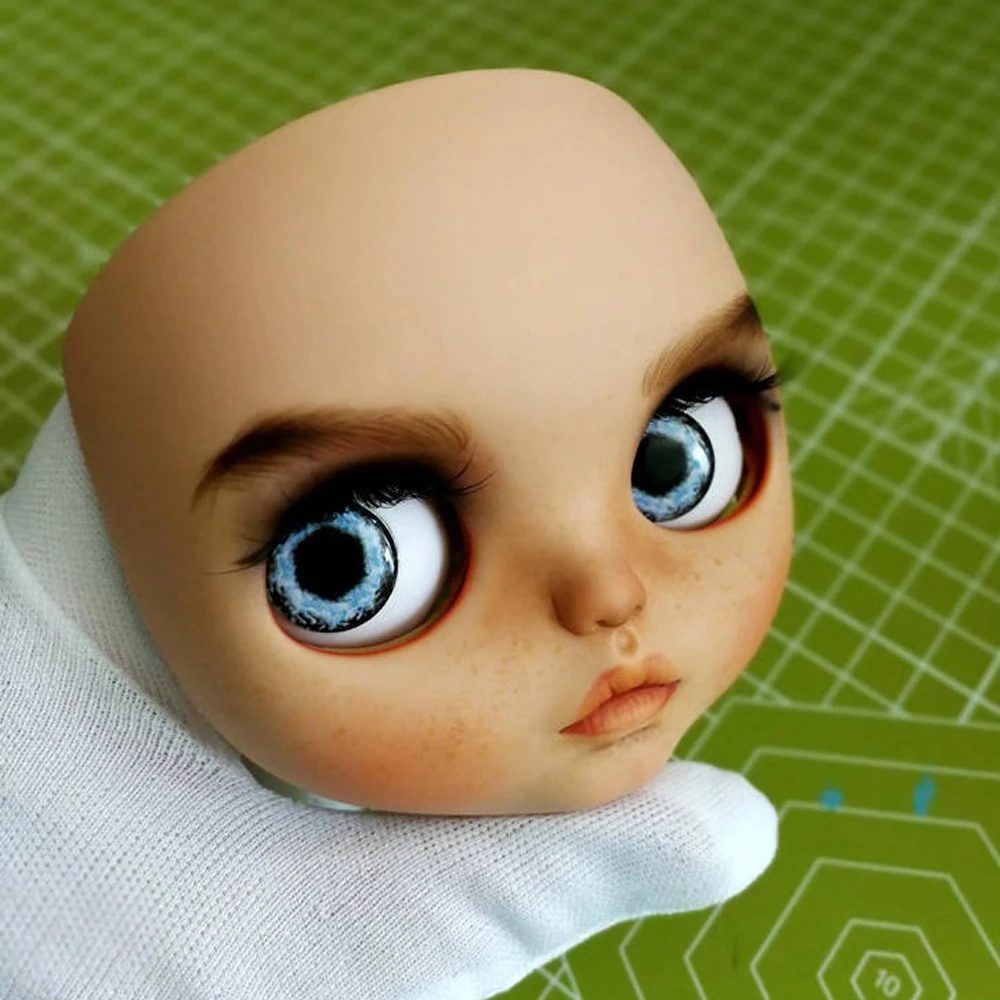 Blyth кукольная лицевая пластина для diy вашего макияжа blyth включая заднюю панель