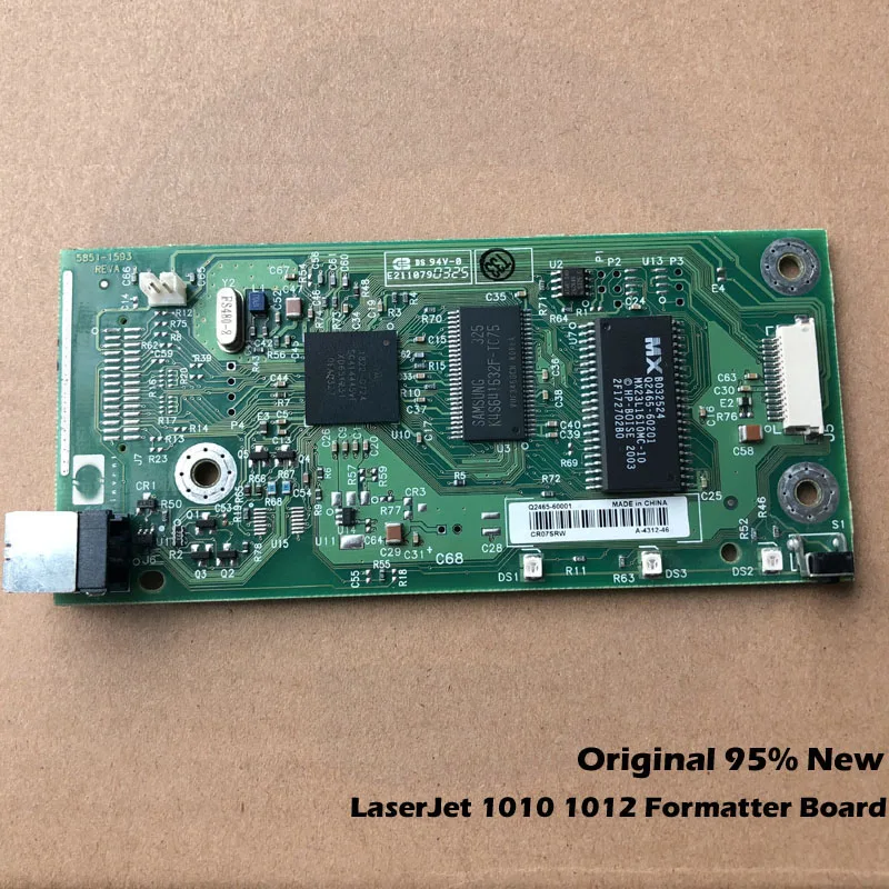 

Original New Q2465-60001 Formatter Board For HP LaserJet 1010 1012 1010 1012 Q3649-60002