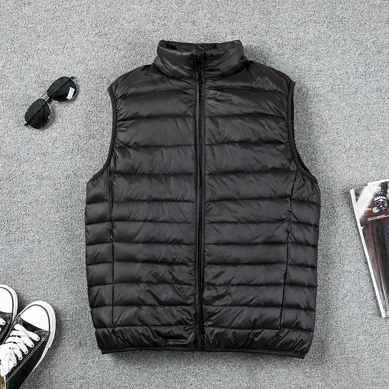 2022 New Fashion Men's Vest Loose Spring And Winter Goose Light Feather Jacket Coat Free Shipping Best Mens Clothing Jackets