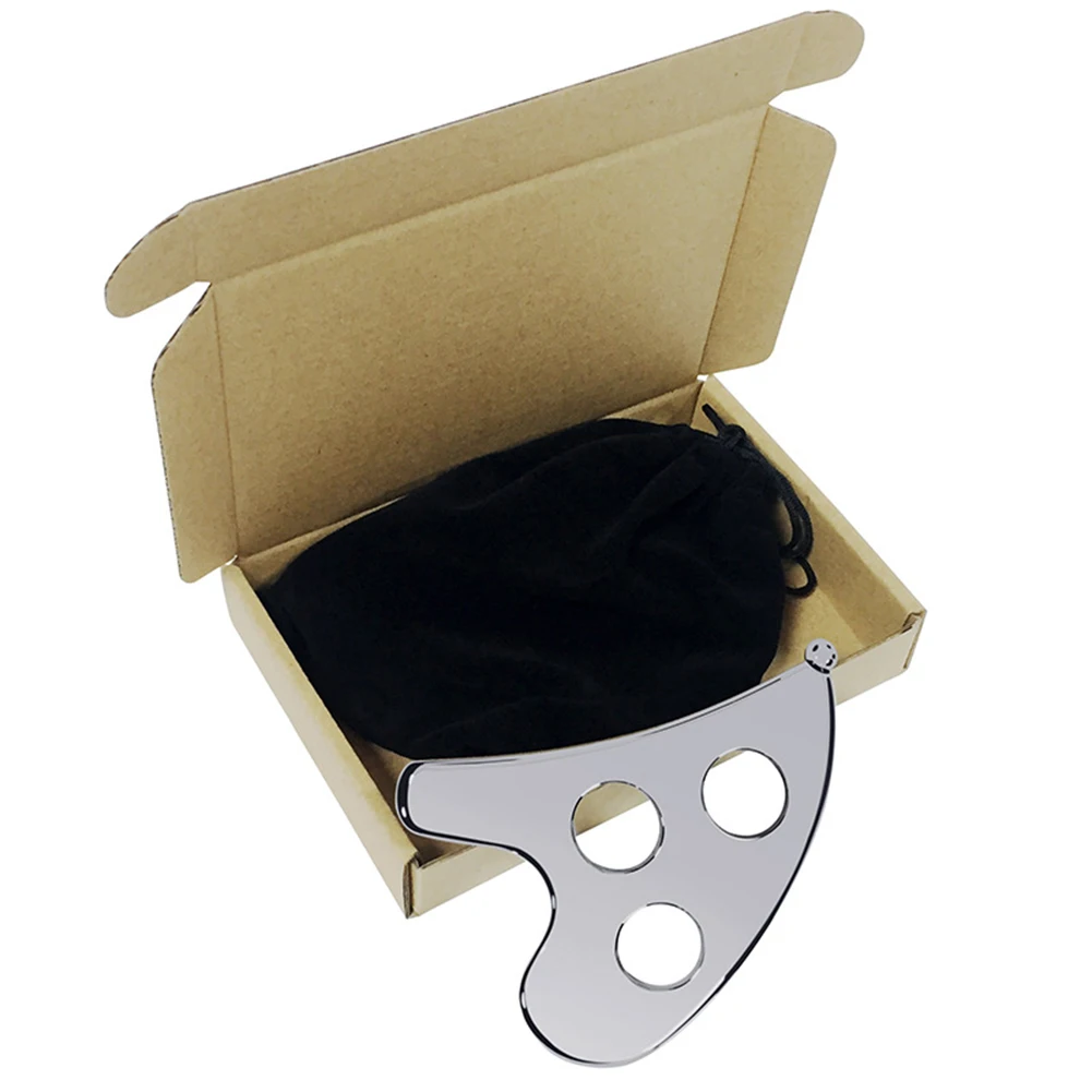 

Stainless Steel Fascia Gua Sha Scraper Board Deep Tissue Massage Scraper Muscle Relaxation Scraping Board Health Care Massager