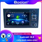 Четырехъядерный процессор 2 Din для Audi A4 B6 B7 S4 B7 B6 RS4 B7 SEAT Android 10,0 GPS Navi SWC Bluetooth Камера Canbus поддержка 4G,DAB,OBD,TV