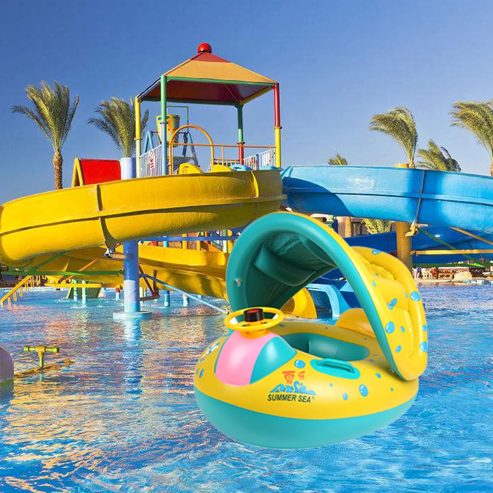 

Swimming Baby Pools Accessories Baby Inflatable Ring Baby Neck Inflatable Wheels for Newborns Bathing Circle Safety Neck Float