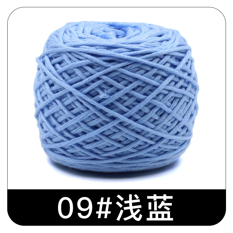 New 09 200 г 16 прядей из Кореи, хлопок, шерсть для ручного вязания, пряжа для вязания крючком, пряжа для вязания, ручная вязка, линия кроше для малышей zl3 - Цвет: New 09