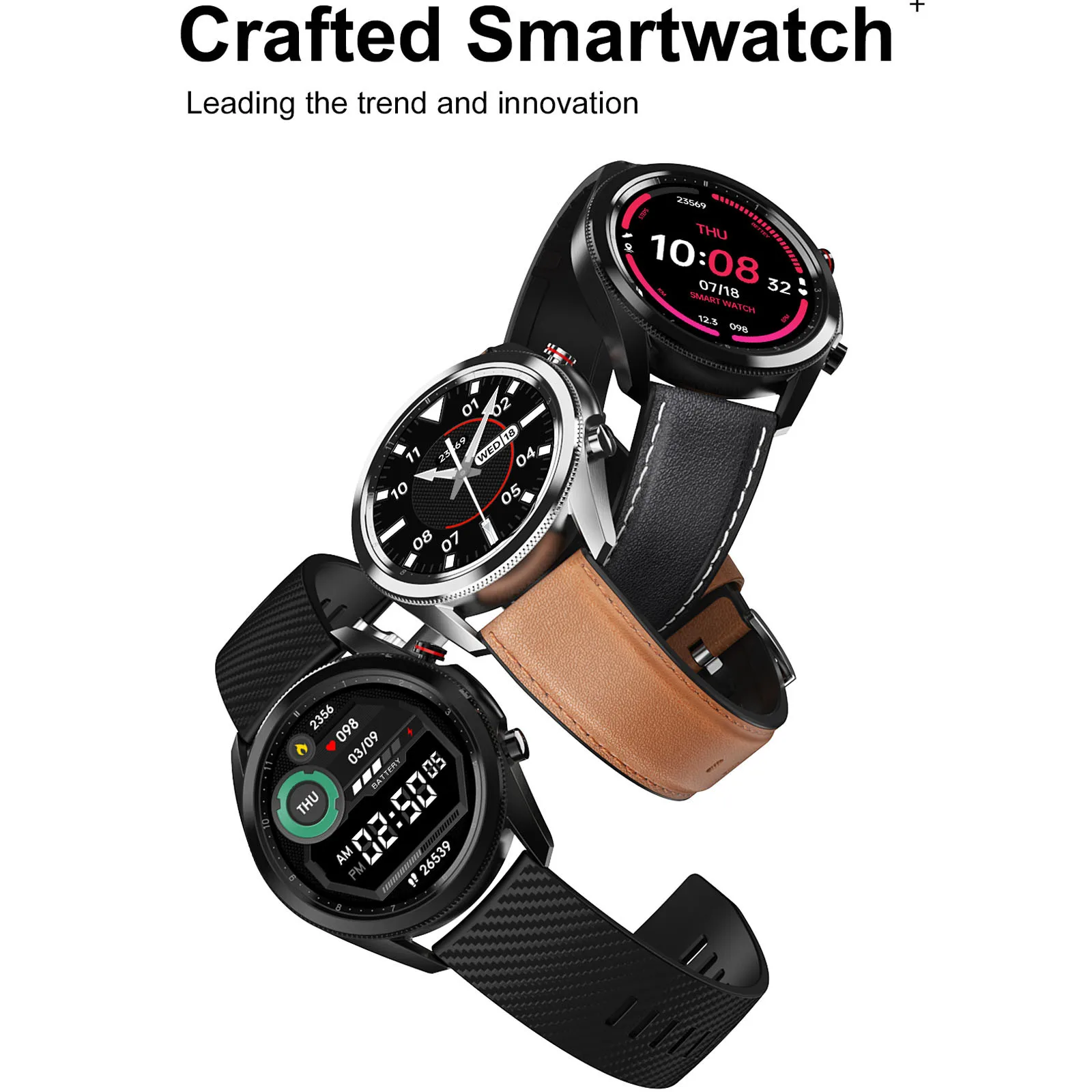 

In Stock Glo-bal Version Bluetooth 4.0 Smart Watch Blood Oxygen Ip67 Waterproof Heart Rate Monitor Sports Smart Watches