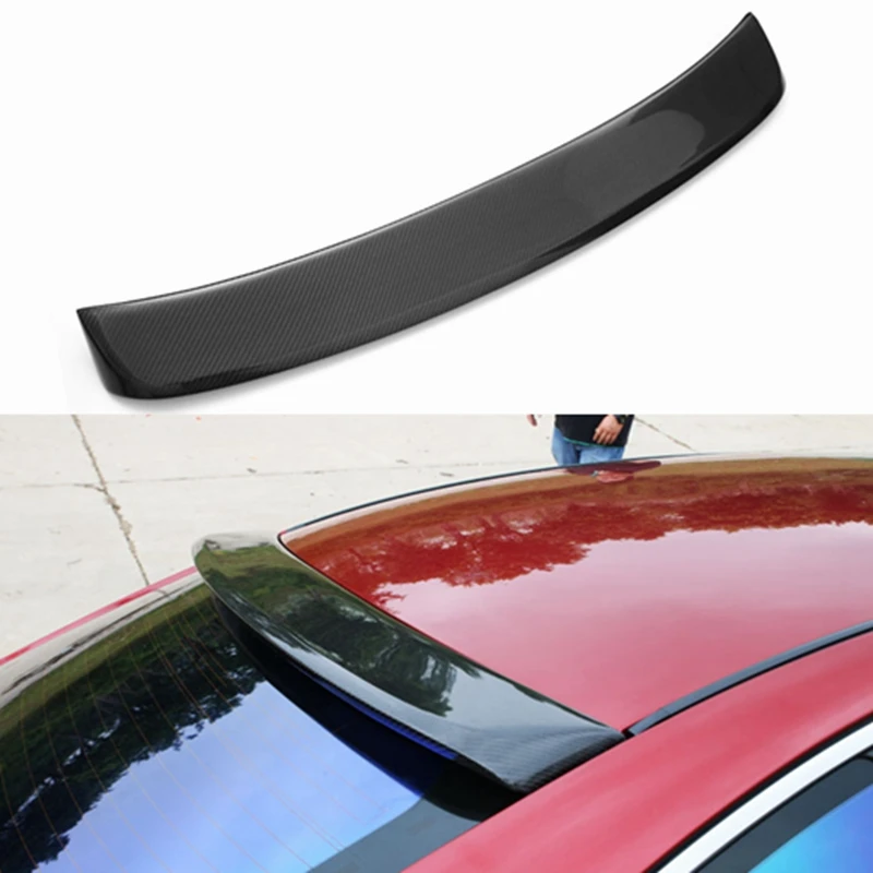 Автомобильный Стайлинг автомобильная наклейка из углеродного волокна задний