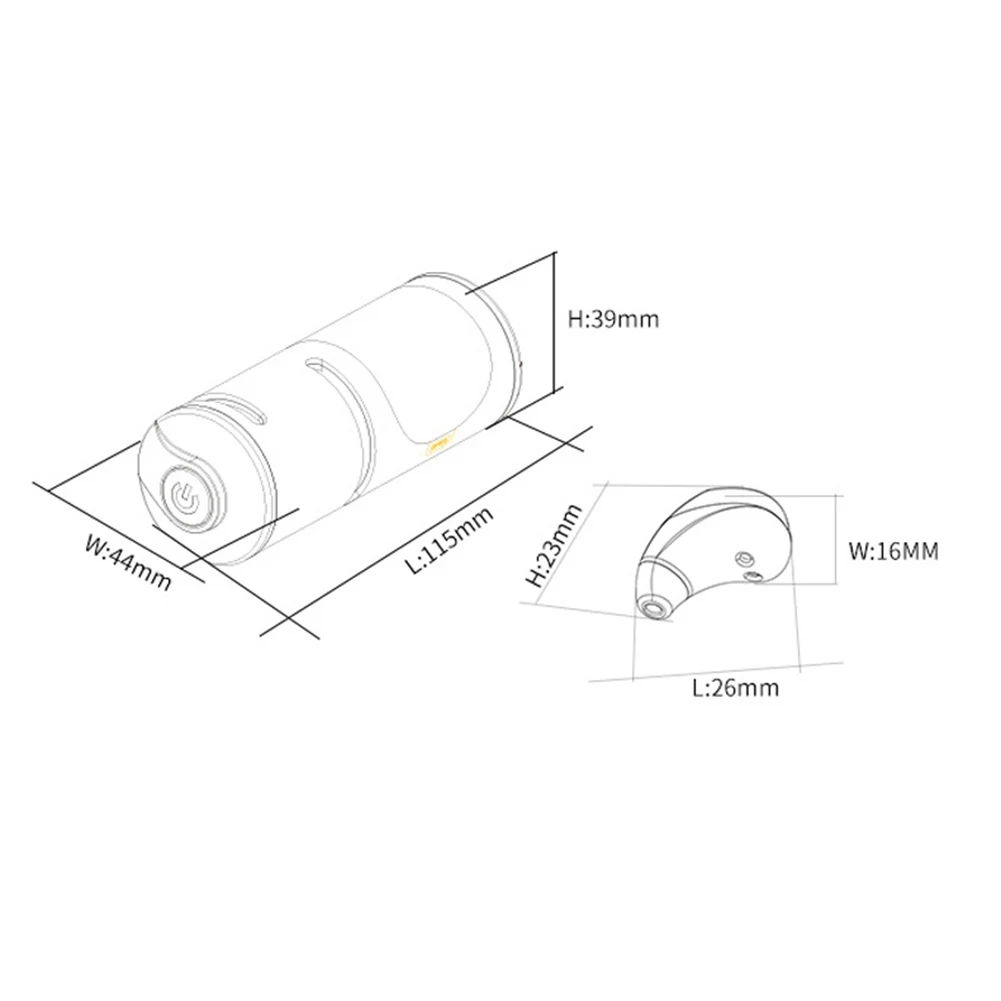 Беспроводная стереогарнитура Bluetooth 5 0 TWS с сенсорным управлением горячая