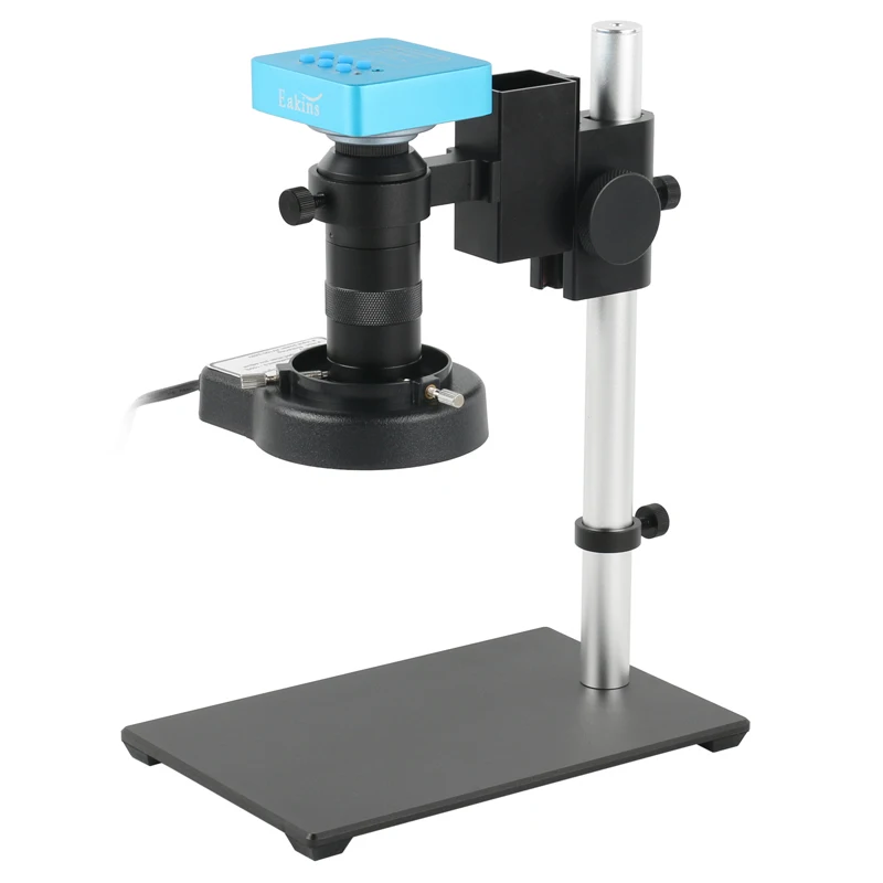

1080P HDMI USB Industrial Video Microscope Camera + 100X 120X 130X 180X 300X 200X 500X Zoom C mount Lens + 56 LED Ring Light