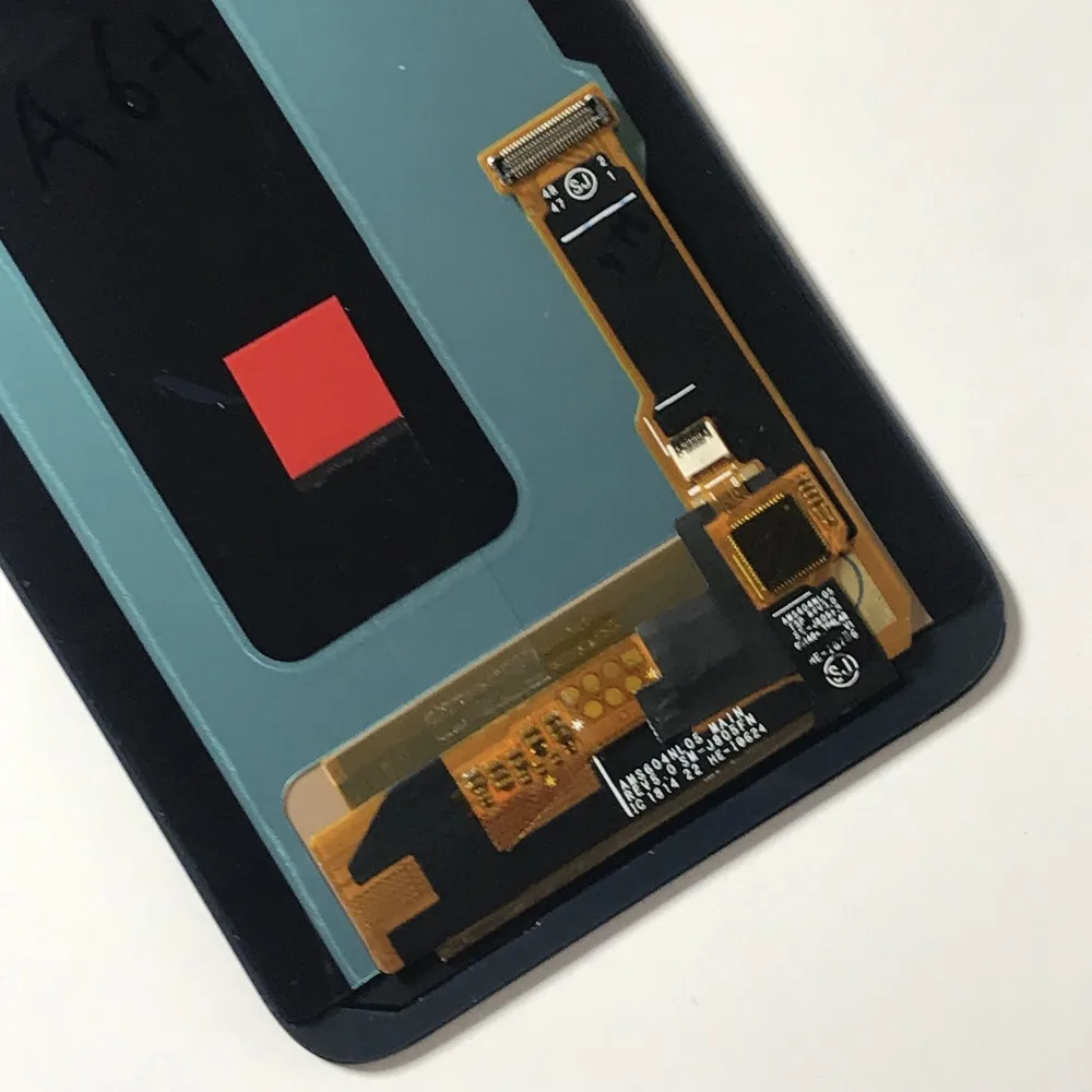 ЖК-дисплей для samsung Galaxy A6 A6 plus A605 J805 ЖК-дисплей кодирующий преобразователь сенсорного экрана в сборе