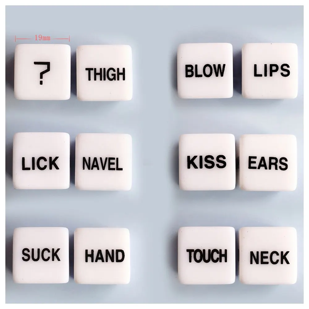 Забавные эротические игральные кости 2 шт. романтика любовь юмор Вечерние игры в