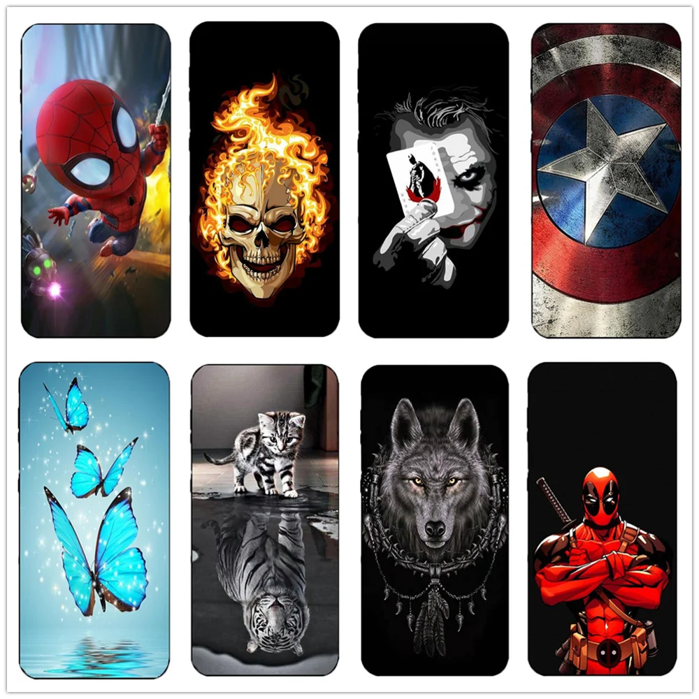 Глянцевый силиконовый чехол защитный тпу бампер задняя крышка для телефона