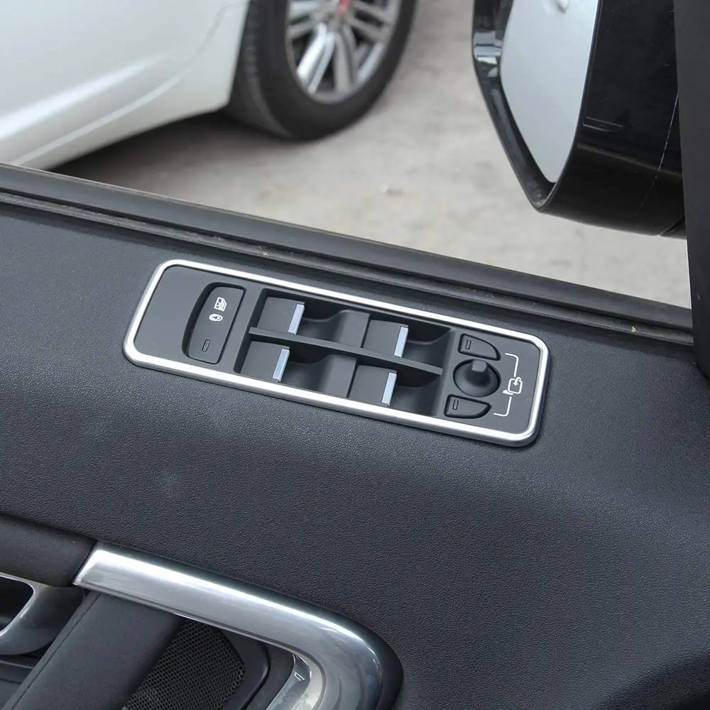 Панель переключателя стеклоподъемника автомобиля обшивка 4 шт. для Land Rover Discovery