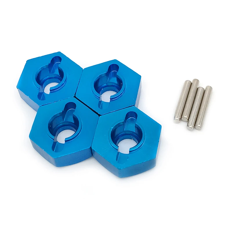 

Детали Hopup для Wltoys 12428 12423 12429 FY03 Радиоуправляемый внедорожник 12428-0044 Mirbest RC 12 мм металлический ступичный шестигранный адаптер
