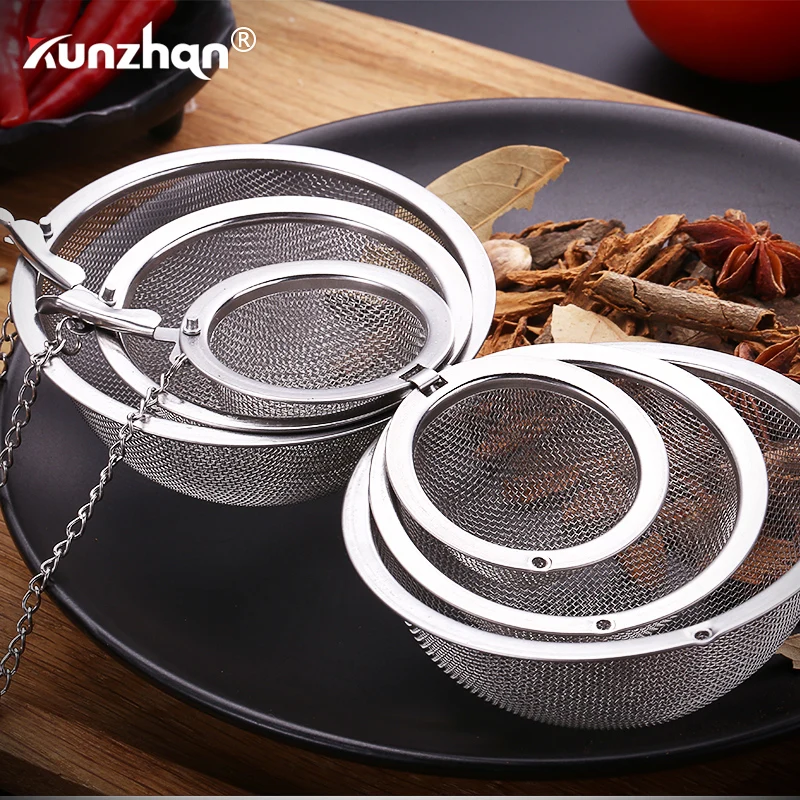 304 шарик для приправы из нержавеющей стали пакетик чая супа Weibao фильтр бытовая