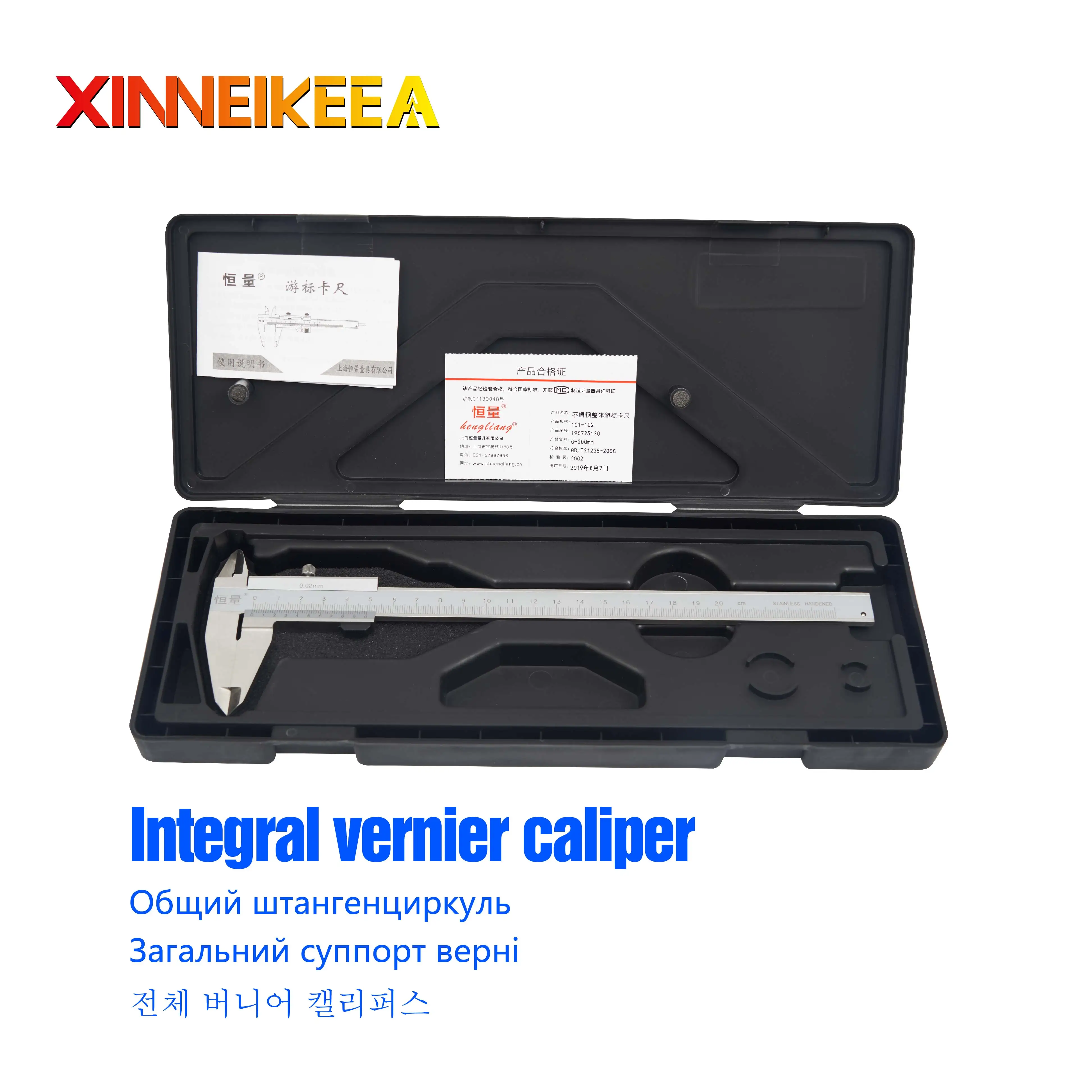 

Stainless Steel Outer Diameter Vernier Caliper 0-150mm 0-200mm Measuring Tools Integral Vernier Caliper Measuring Instrument