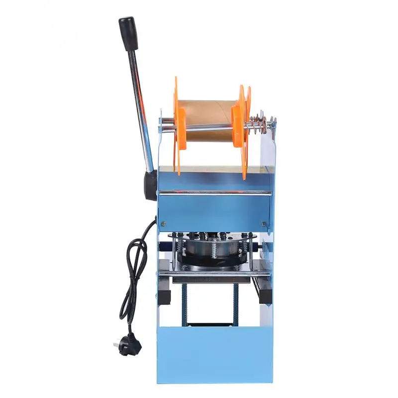 220 В полуавтоматическая машина для запечатывания чая жемчуга молока устройство