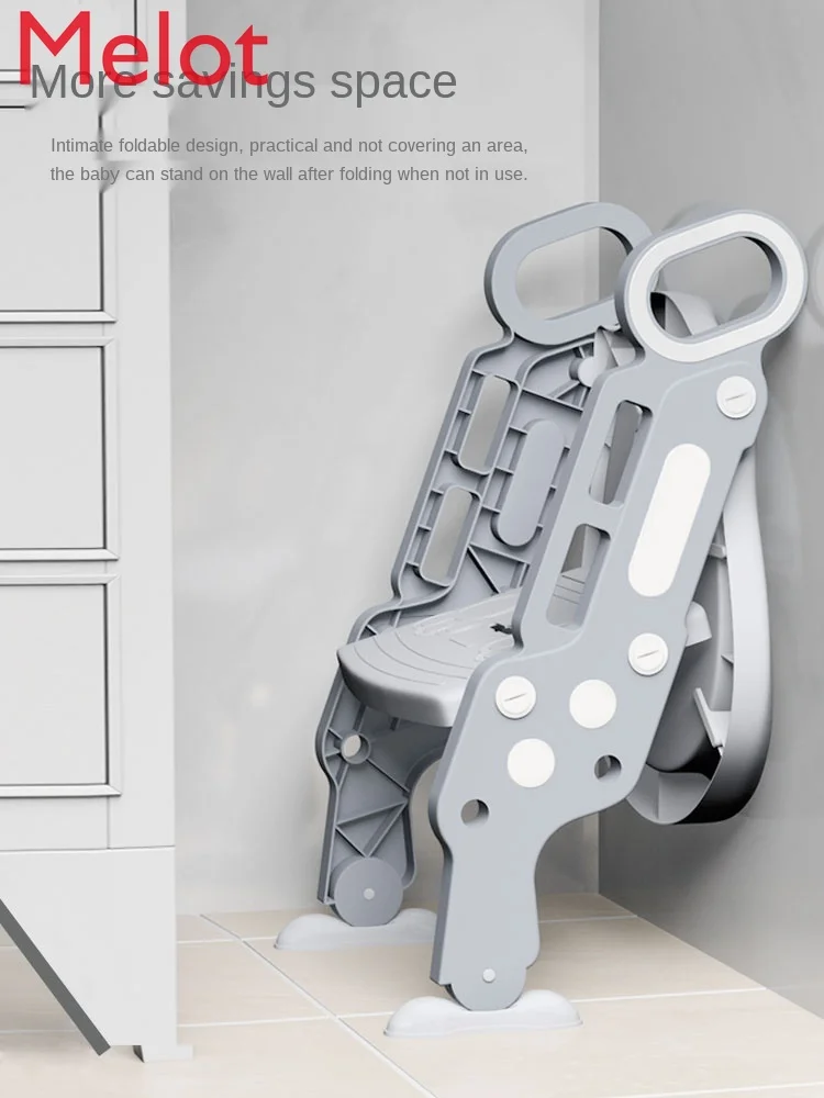 

Children's Toilet Washer Toilet Baby Bedpan Boys and Girls plus-Sized Staircase Style Toilet Bathroom Decoration