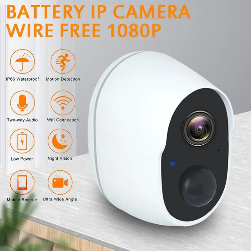 

Wi-Fi монитор с камерой и датчиком движения, 135 °, HD 1080P