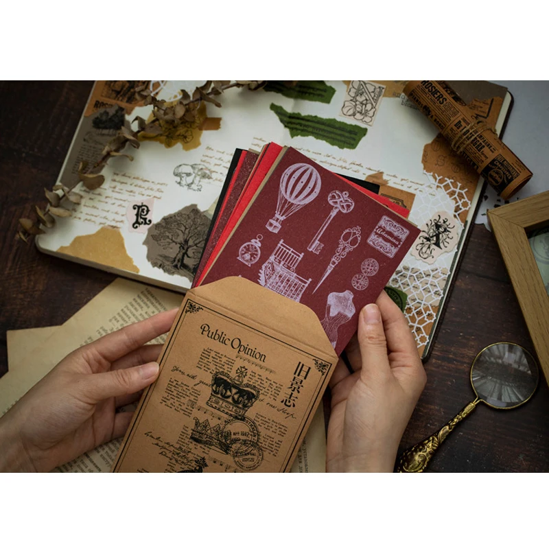 

15 шт./упак. Ретро Серия украшения канцелярские принадлежности подарок Diy Скрапбукинг винтажные наклейки для подарков