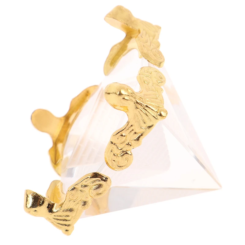 Энергетический целебный маленький фэн шуй Египет кристально чистый пирамида