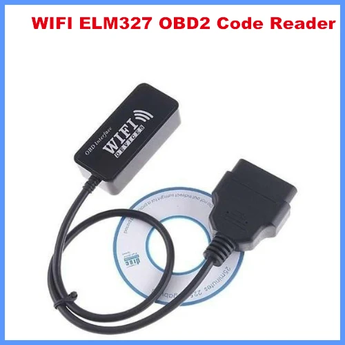Считыватель кодов диагностический инструмент CLK WIFI ELM327 OBD2 для Apple iPhone iPad ПК iPod