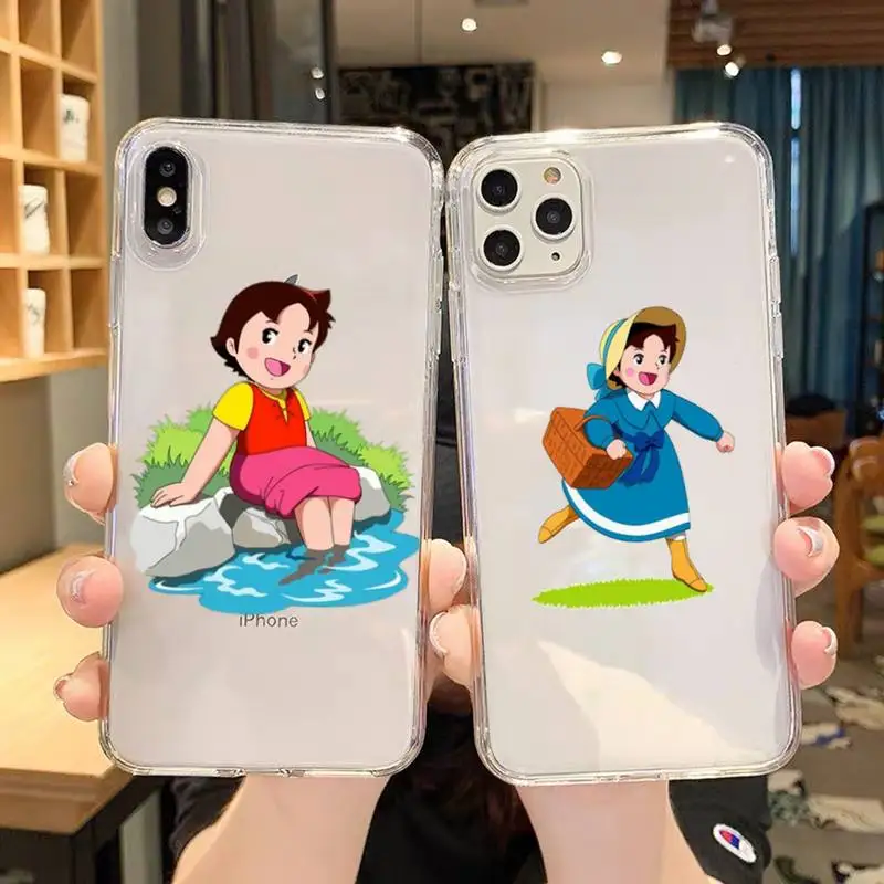 

Heidi Cartoon Phone Case For iPhone 12 Mini 11 Pro XS Max X XR 7 8 Plus