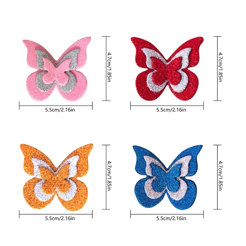 15 шт. 3D наклейки на стену в виде бабочек | Дом и сад