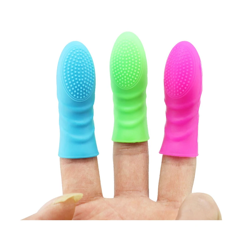 Женские Флирт Мастурбация палец перчатка стимуляция влагалища G точки вибрации