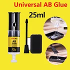AB Клей Deli универсальный клей AB прозрачный быстросохнущий клей металлический пластиковый клей AB универсальный клей