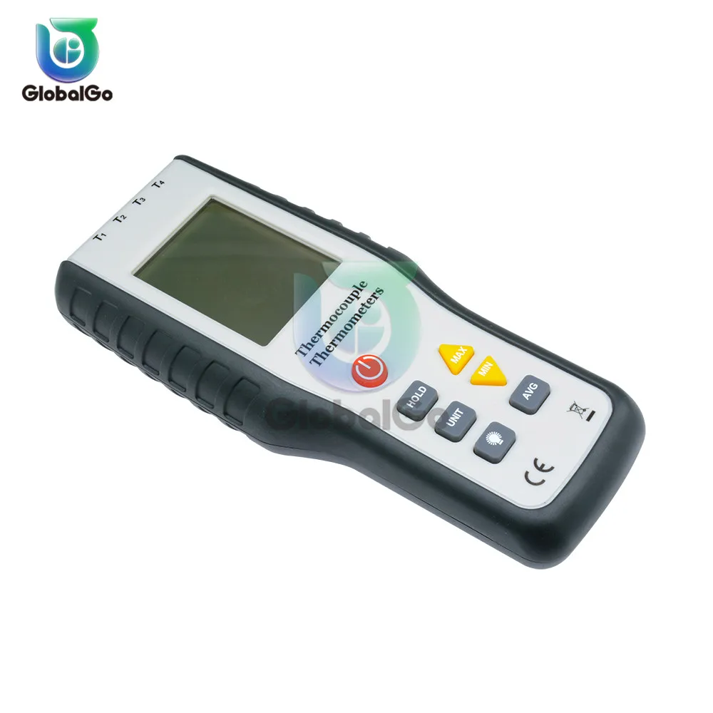 K Тип регулятор температуры с термопарным термометр сенсорный датчик термопары 4