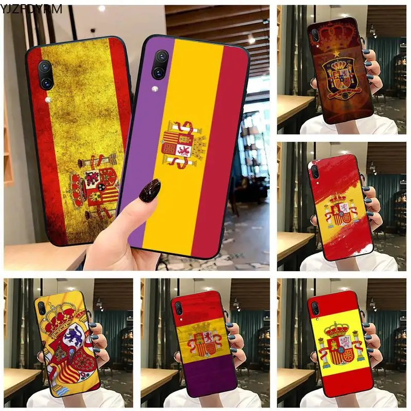 Чехол с испанским флагом сделай сам для Vivo Y91c Y17 Y51 Y67 Y55 Y7s Y81S Y19 V17 vivo s5|Бамперы| |