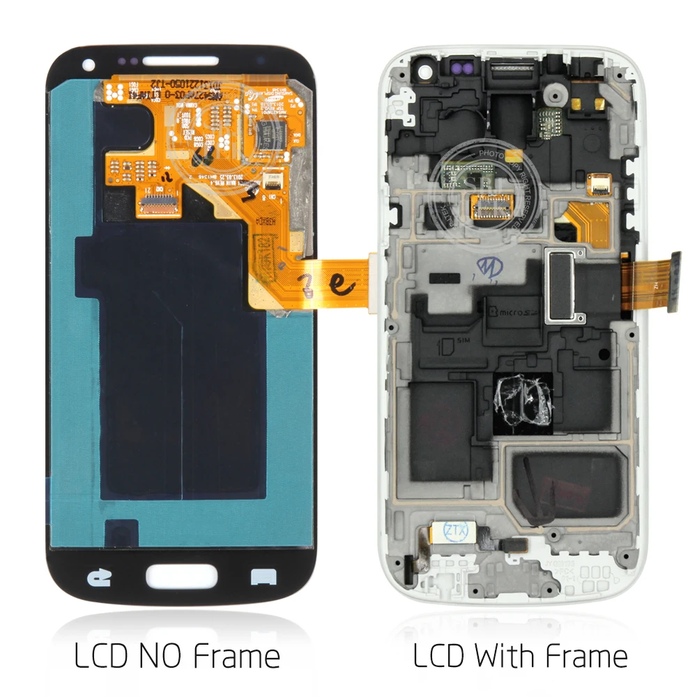 Сенсорный ЖК экран для Samsung Galaxy S4 Mini i9190 дигитайзер сенсорного экрана в сборе с
