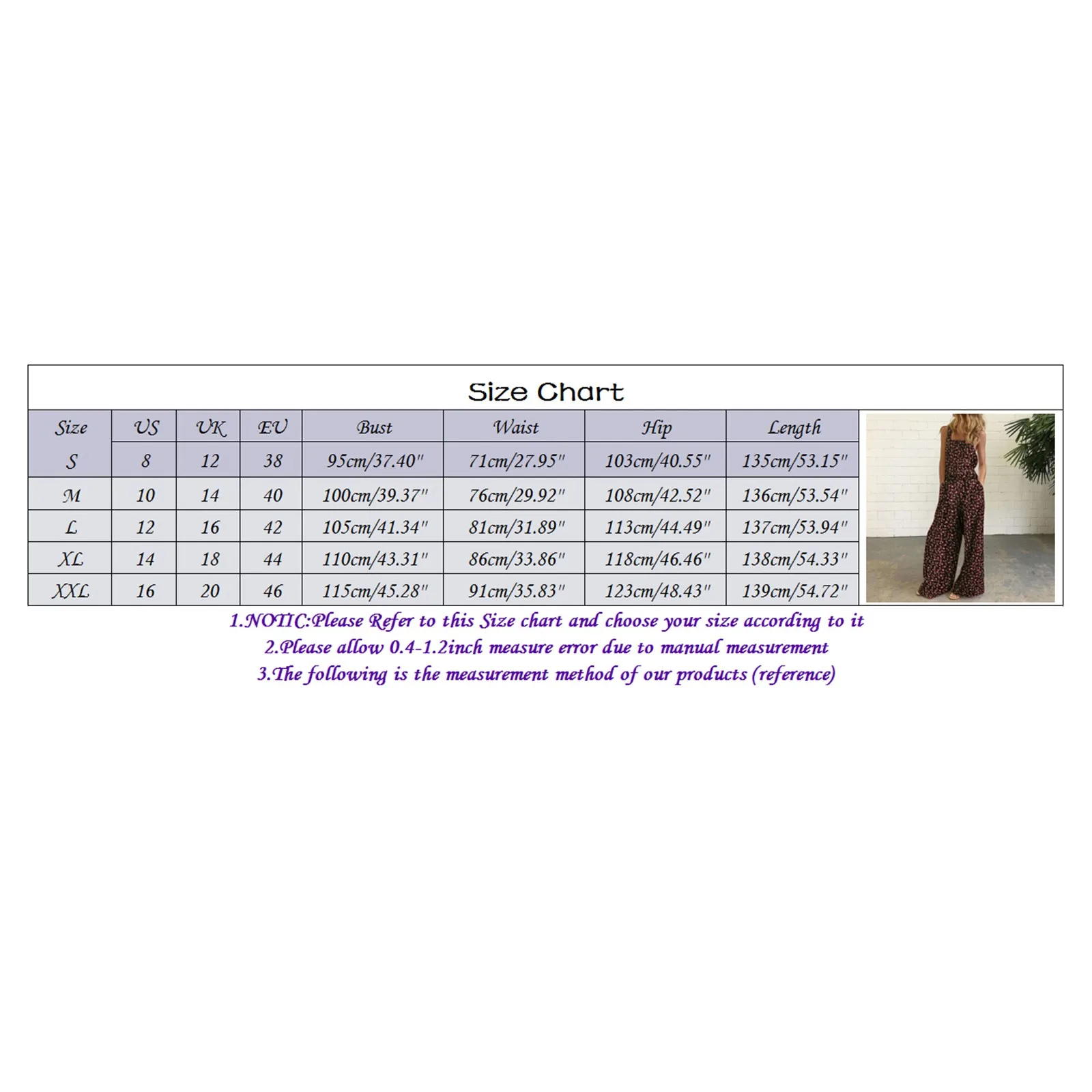

Vintage Floral Printed Jumpsuits Women's Overalls Casual Wide Leg Pants With Pockets 2021 Playsuit Long Pants Summer Rompers
