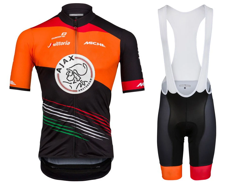 Новый стиль Ropa Ciclismo короткий рукав Велоспорт Джерси нагрудник набор