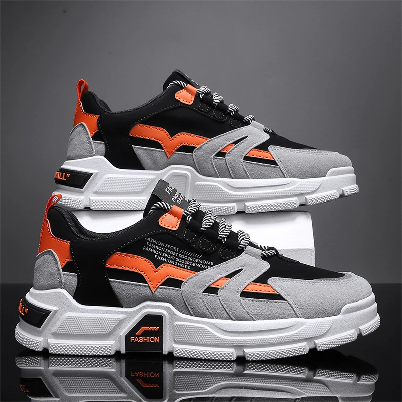 

Men Fashion Sneakers Platform Casual Shoes Autumn Comfort Sports Shoes Jogging Men's Chunky Sneakers Skateboard Tenis Masculino