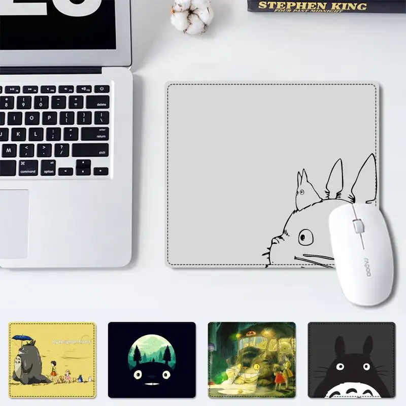 

Protection My Neighbor Totoro Anime Mouse Pad Small Pads Family Laptop Gamer Rubber Mouse Mat MousePad Desk Gaming Mouse Cup Mat