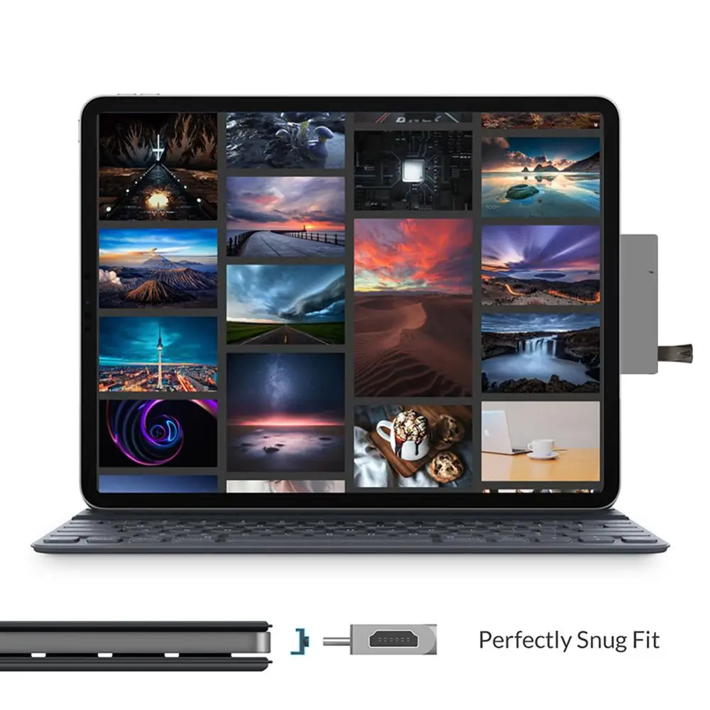 Высокоскоростные порты Miracare USB 3 0 Type C концентратор из алюминиевого сплава HDMI