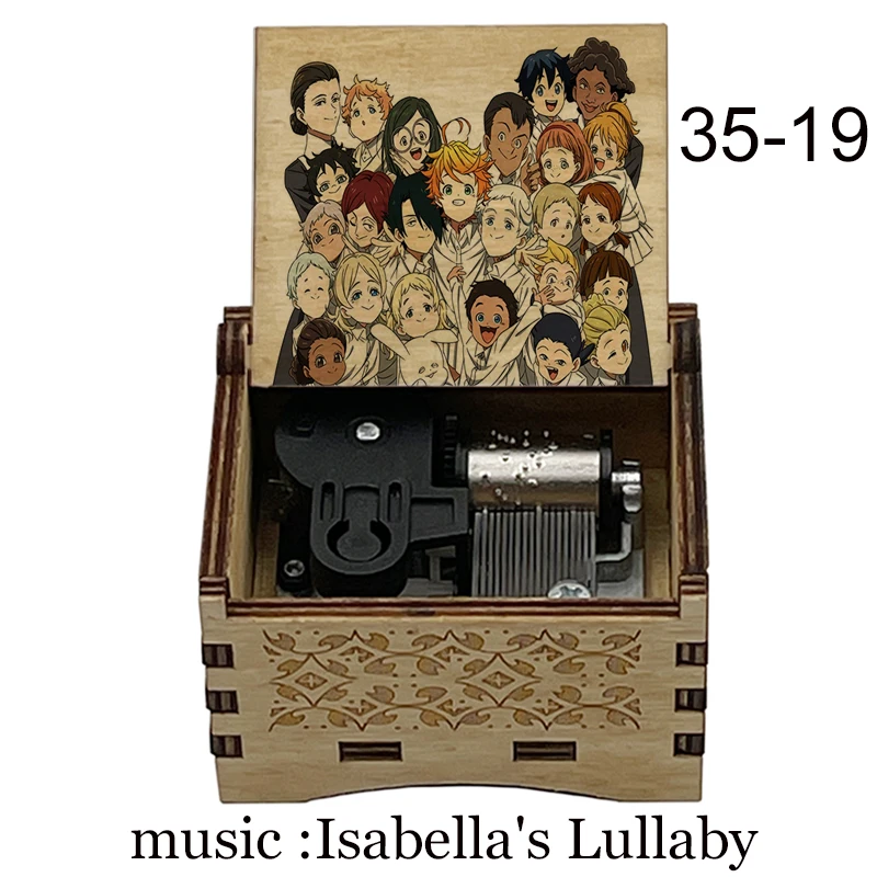 Деревянная Колыбельная Изабелла музыкальная шкатулка для подруги девочек