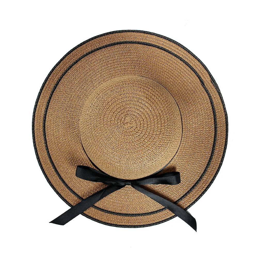2019 модная женская летняя большая шляпа для отдыха на открытом воздухе двойная