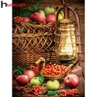 Алмазная живопись Huacan, Новое поступление, мозаика в виде фруктов, яркая вышивка