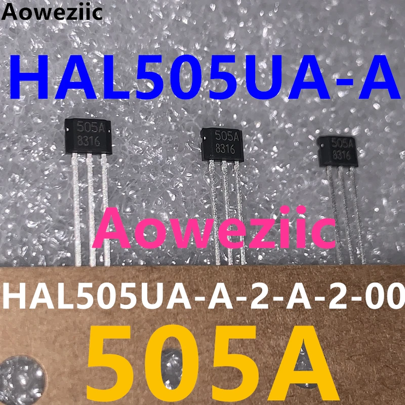 

Aoweziic HAL505UA-A 505A TO-92UA плата компьютерный интерфейс Холла магнитный датчик чип биполярное измерение скорости оригинал