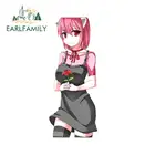 EARLFAMILY 13 см x 5,3 см для рендера аниме элфен наврал Люси Нью Модные Смешные автомобильные наклейки устойчивые к царапинам автомобильные декоративные наклейки