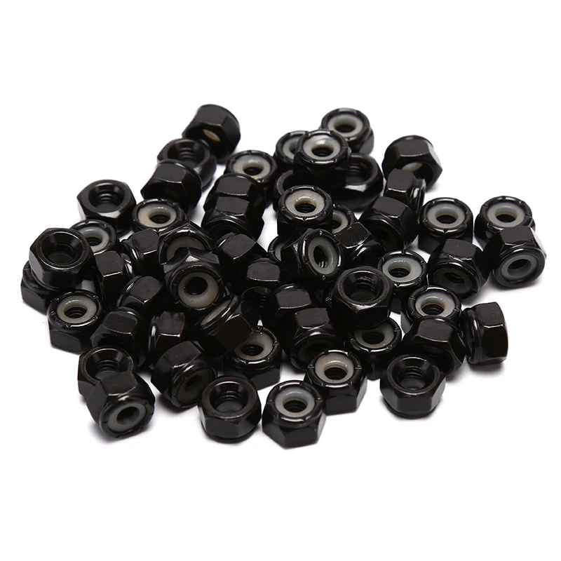 8 шт./компл. Крейсер Лонгборд скейтборд аппаратные винты гайки черный 27 мм для