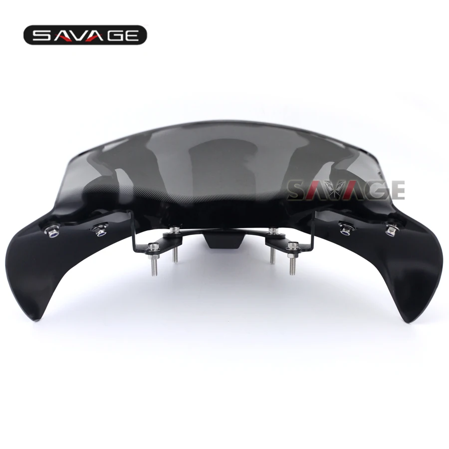 Ветровое стекло 28*38 см для YAMAHA MT 07 MT07 FZ FZ07 2014 15 16 2017 аксессуары мотоциклов