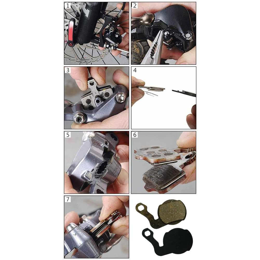 Гидравлические дисковые Тормозные колодки для горного велосипеда 1 пара