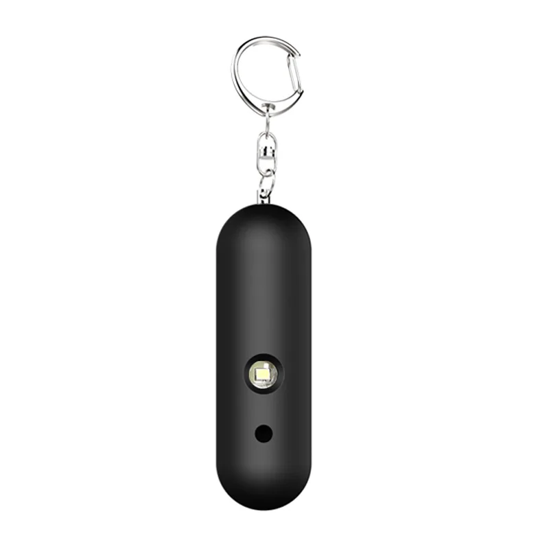 Self-Defense Alarm With Light 130dB Loud Sound Personal Keychain Women Elderly Kid Protection Emergency Rescue IP56 Waterproof images - 6
