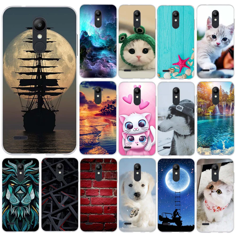 Чехол для телефона LG K10 + 2018 мультяшный Мягкий силиконовый чехол 5 3 дюйма Alpha ТПУ K11