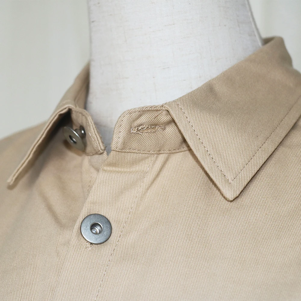 

New Womens thick cargo Shirt Blouse long sleeve vintage loose Shirt Top zora vicky military oversized Blouse Shirt Women Outwear