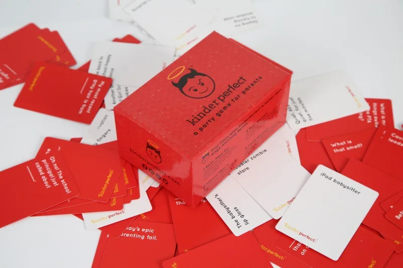 

Kinder Perfect Funny Parents Party Table Game Cards