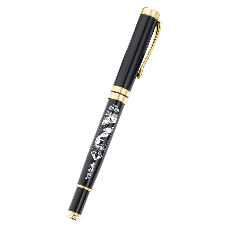 

HOT Anime Jujutsu Kaisen Yuji Itadori Gojou Satoru Metal Stationery Sign Ballpoint Gel Pen Rollerball Pen Student Cosplay Gift